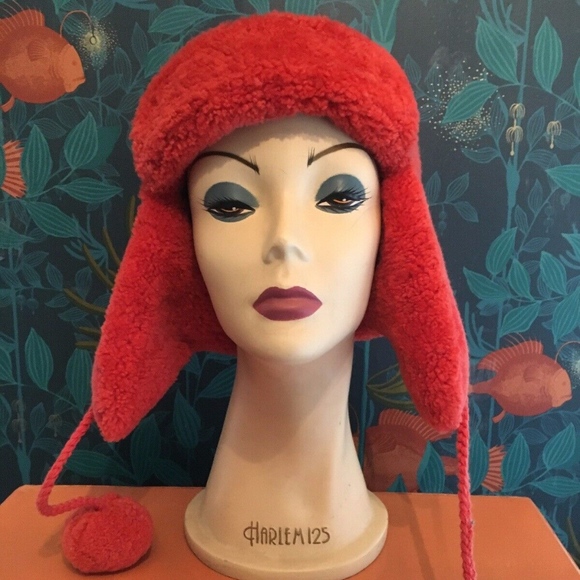 🆕 Coach Sheepskin Trapper Aviator Hat - Picture 7 of 7
